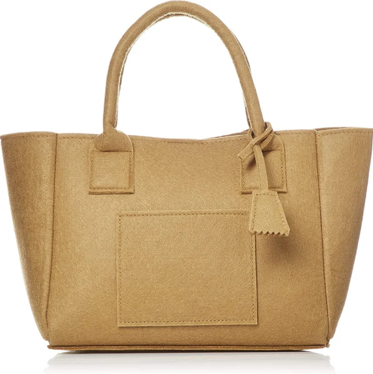 

New trendy fashion large-capacity briefcase single-shoulder storage felt women's single-shoulder bag