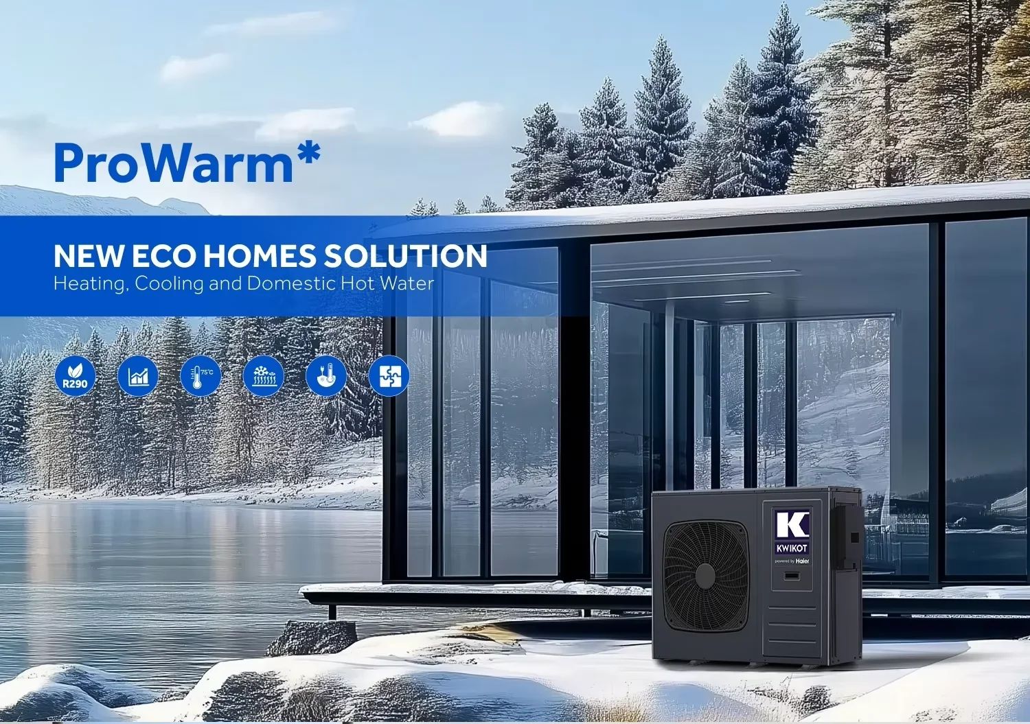 Mini Monobloc Heat Pump, R290, 8kw, 10kw - detail 2