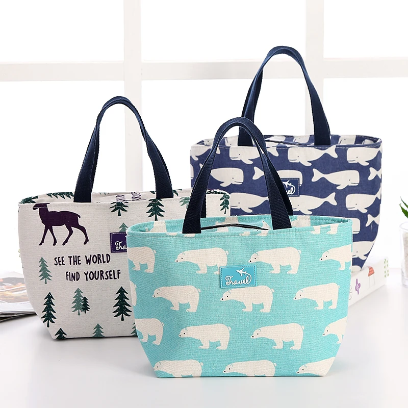 

Bestwill Wholesale custom print logo thermal insulated women cooler tote women foil lunch bag, Colorful