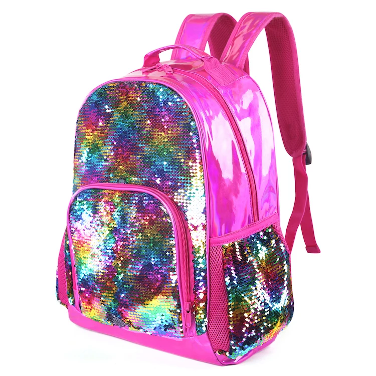 

Travel Rucksack School College Backpacks Holographic Laser Backpack Large Capacity School Travel Fashion Bag for Woman Girls