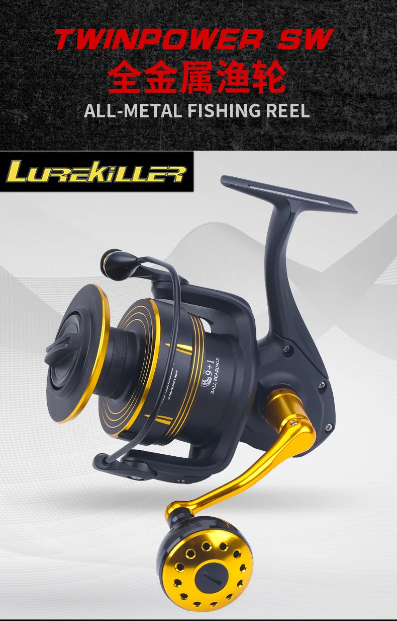 Lurekiller Fishing Reel Japan Surf Casting Fishing Spinning Reel