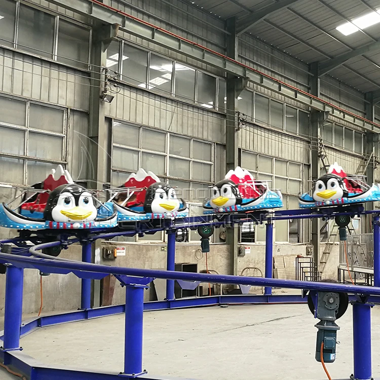 Outdoor Kids Ride Penguin Roller Coaster For Sale - Buy Penguin Roller