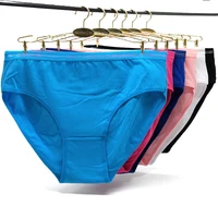 

Yun Meng Ni Underwear Plains Colors Soft Cotton Panties Size 2XL 3XL 4XL Plus Size Lady Panty