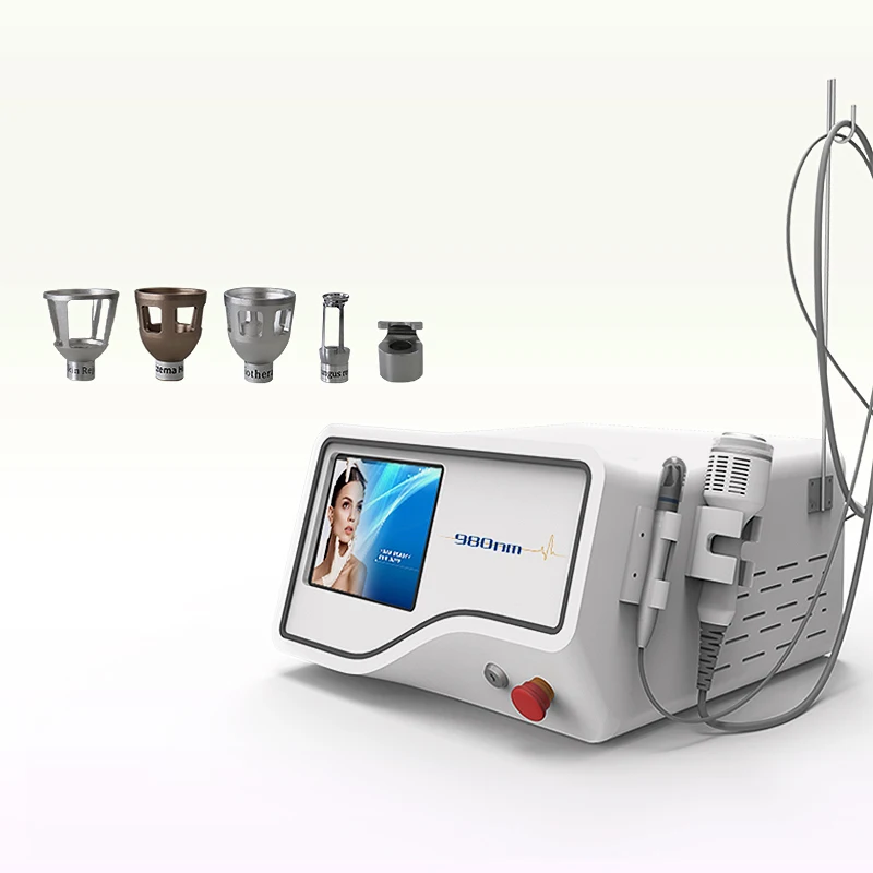 

High Quality Salon Use 40w 980nm Blood Vessels Removal Diode Laser 6 IN 1 Vascular Removal Spider Viens Remover Machine