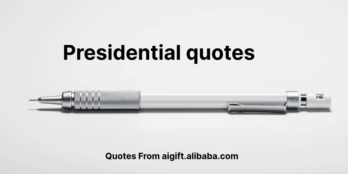 presidential quotes