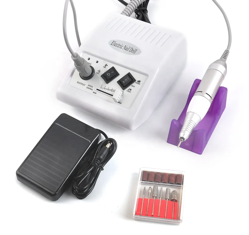 

Electric Manicure and Pedicure Set Powerful Nail Drill Tools Toe nail grinder for Thick Nail salon