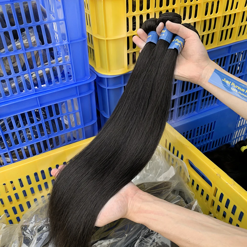 

Wholesale 8A Grade 100% Brazilian Remy Human Hair Weave Raw Unprocessed Virgin Brazilian Hair, Natrual black color cuticle aligned hair