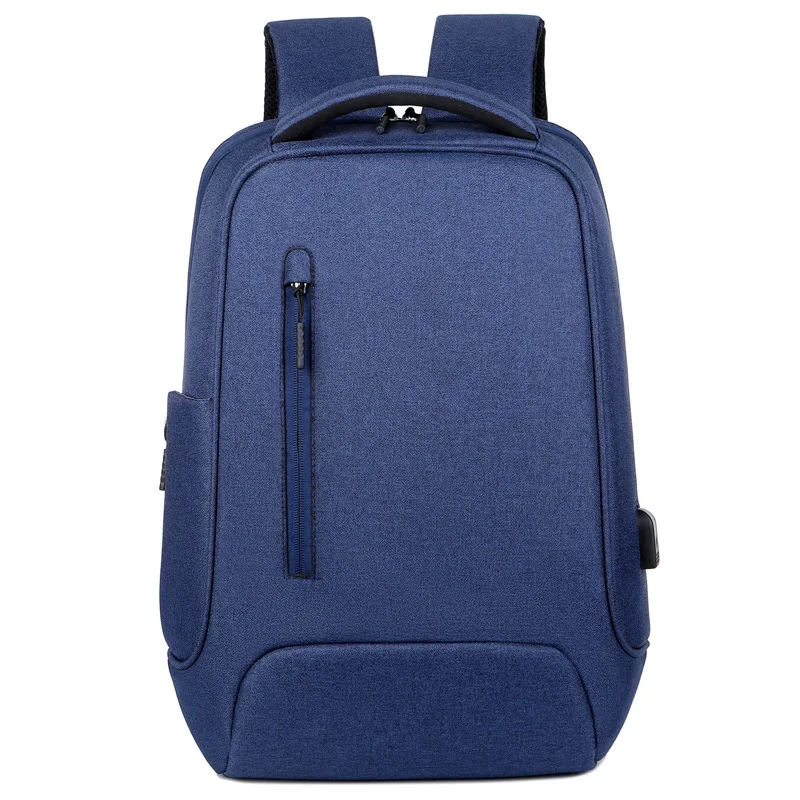 

Stylish simple notebook USB large capacity backpack, 3 colors