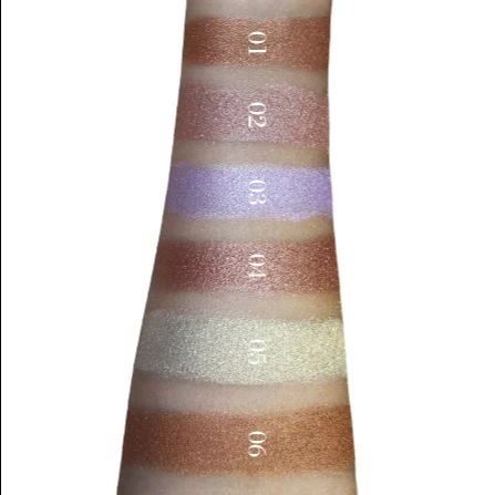 

2020 New Makeup Cosmetics Private Label OEM Single-color Brighten Highlighter Best Quality Suitable To All Skin