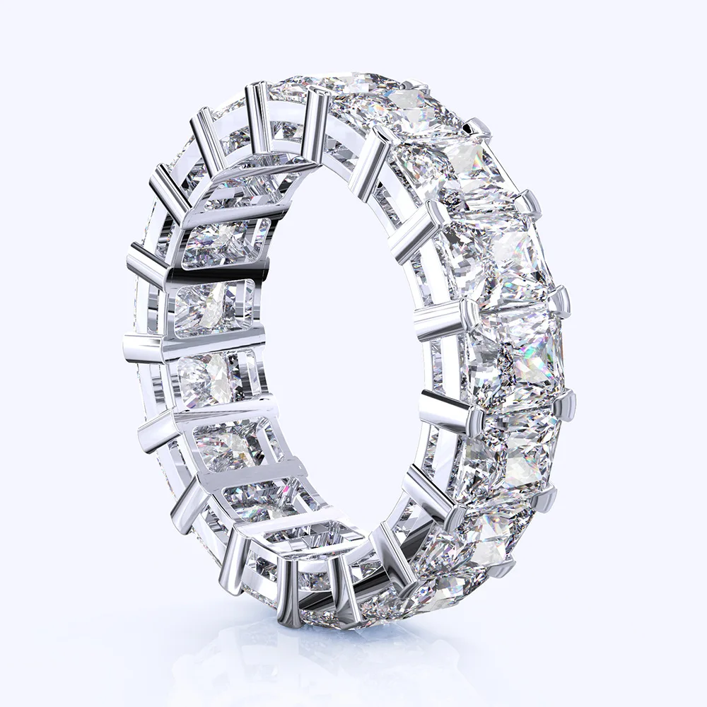 

2020 New Style Fashion Women Jewelry AAA CZ Bling Bling Wedding Ring Hip Hop Ring Eternity Band Rings