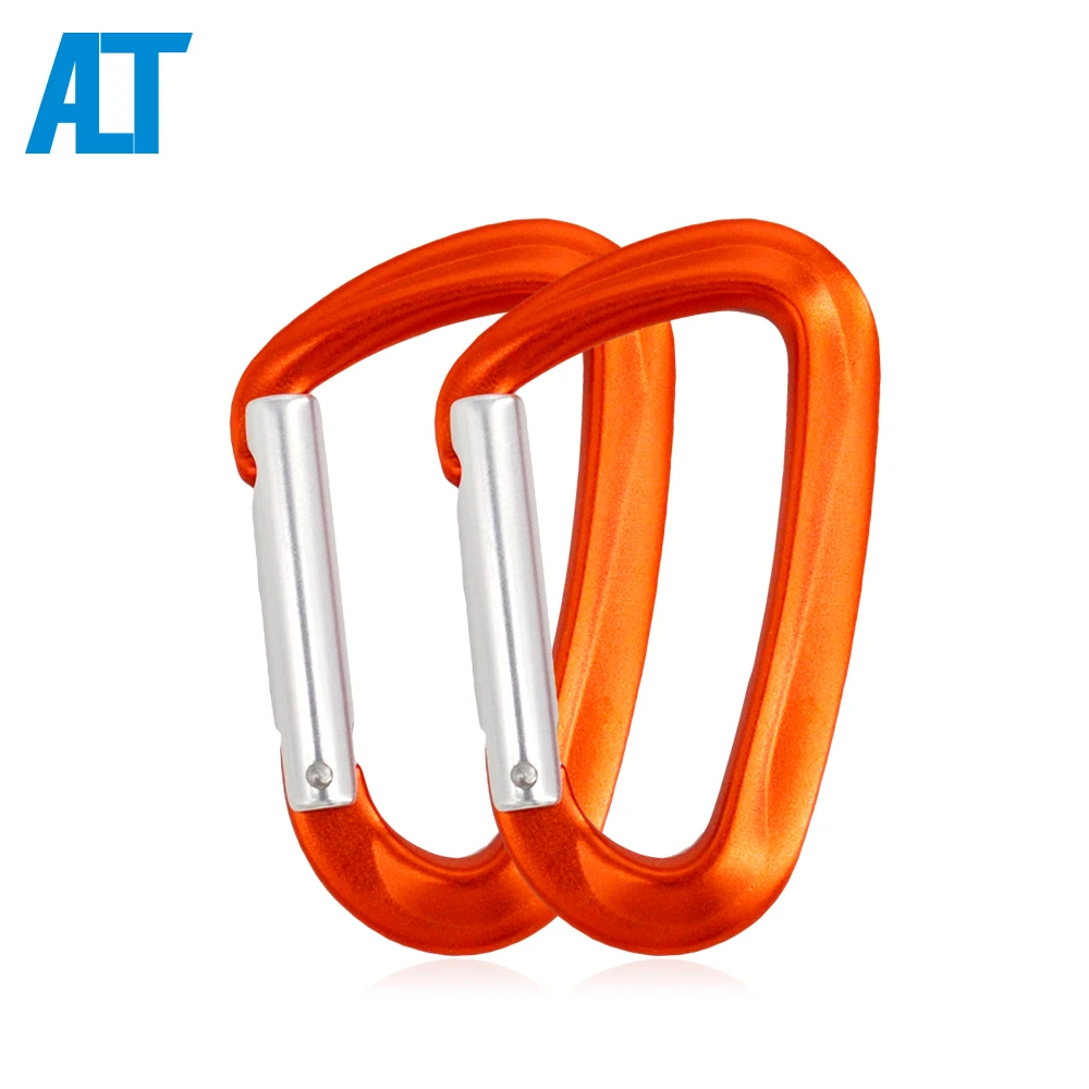 

Ailot 12KN Camping Hook Snap Hook Clips Custom Outdoor Aluminum Hammock Carabiner, Customized