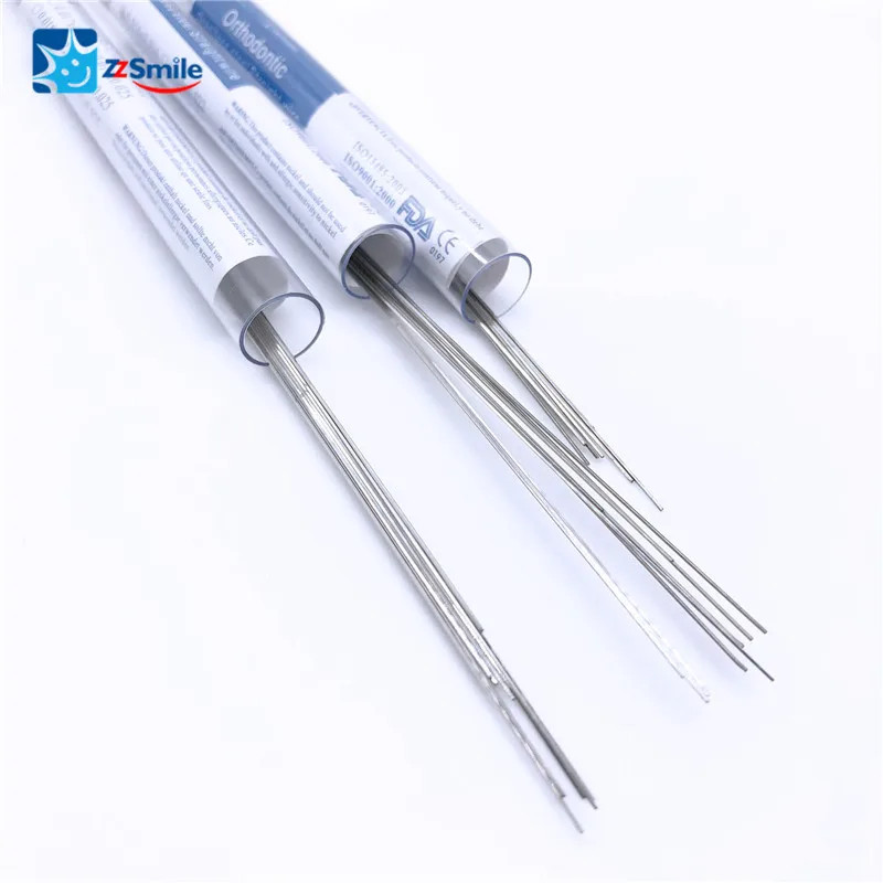 Ce & Iso Dental Orthodontic Stainless Steel Rectangular Straight