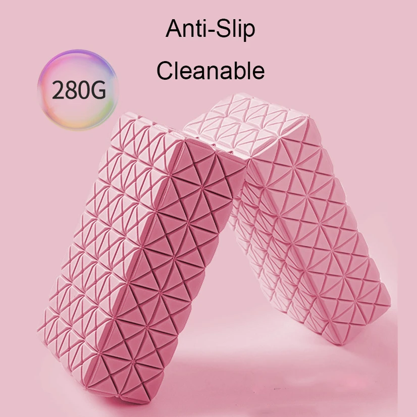 

Patented Anti-Slip High Density Custom Fitness TPE Yoga Brick Block Strap Kit Set