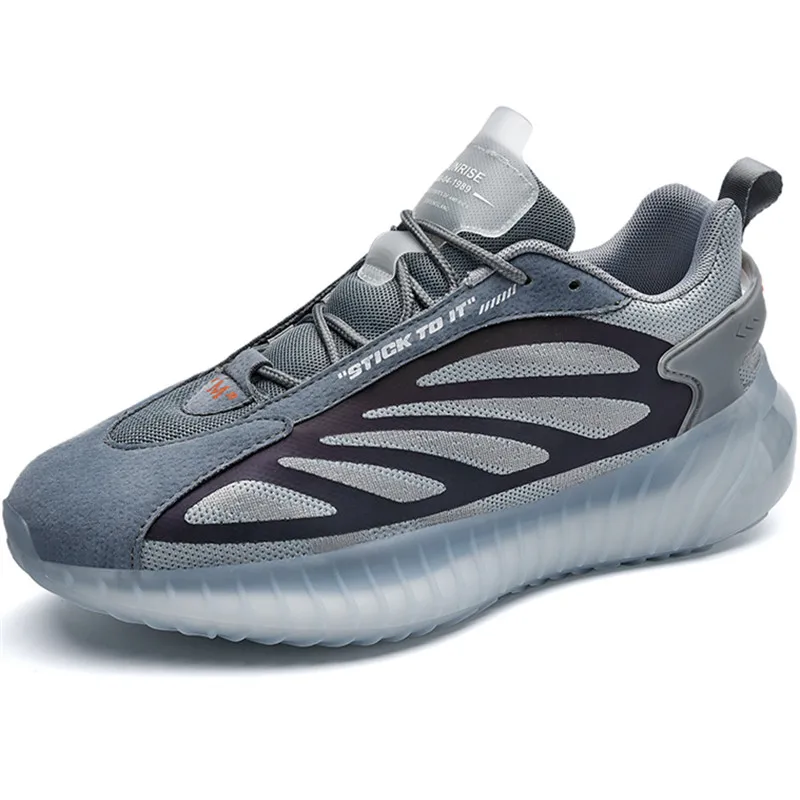 

Dropshipping Mesh Men Platform Sneakers Comfortable Leisure Footwear Summer Fashion Men's Lightweight Trainers Plus Size