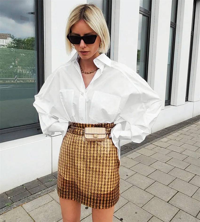 

2020 new arrivals autumn collection women fashion design long sleeve ladies shirts