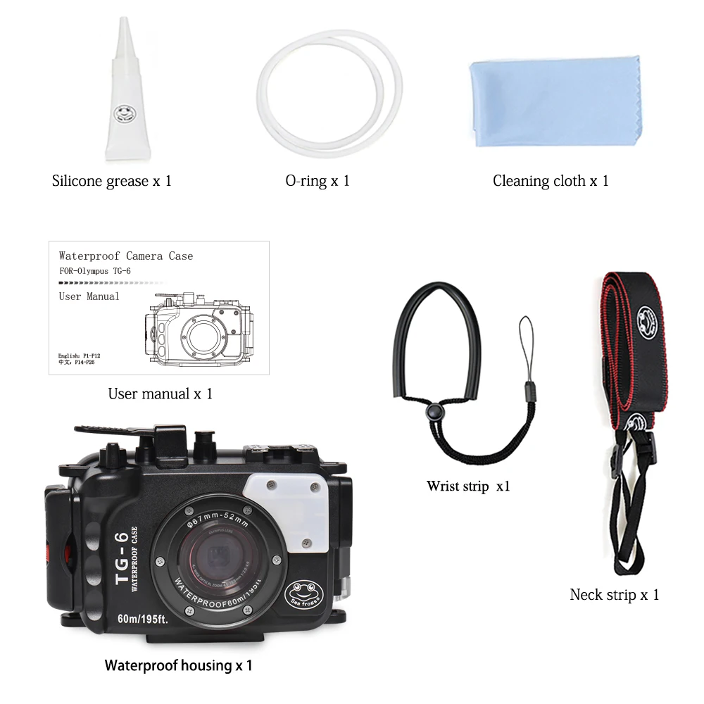 Sea Frogs Unterwassergehäuse 40m Für Sony A7C II - Professionelle Unterwasserfotografie