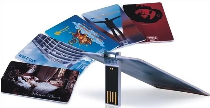 Company Gift Memory Credit Card Shape Custom USB Flash Drive Card for Gift Promotion - ANKUX.COM