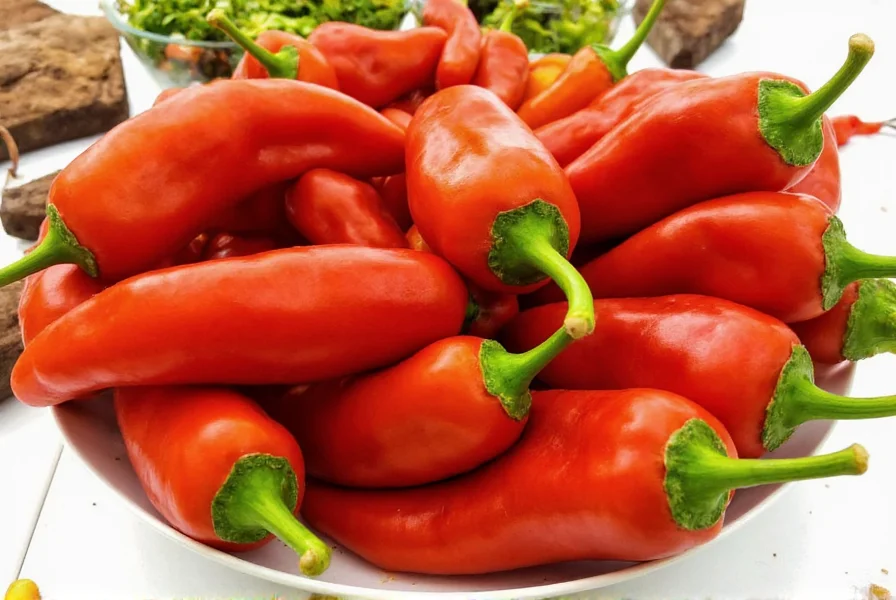 Jars of Dried Mexican Peppers