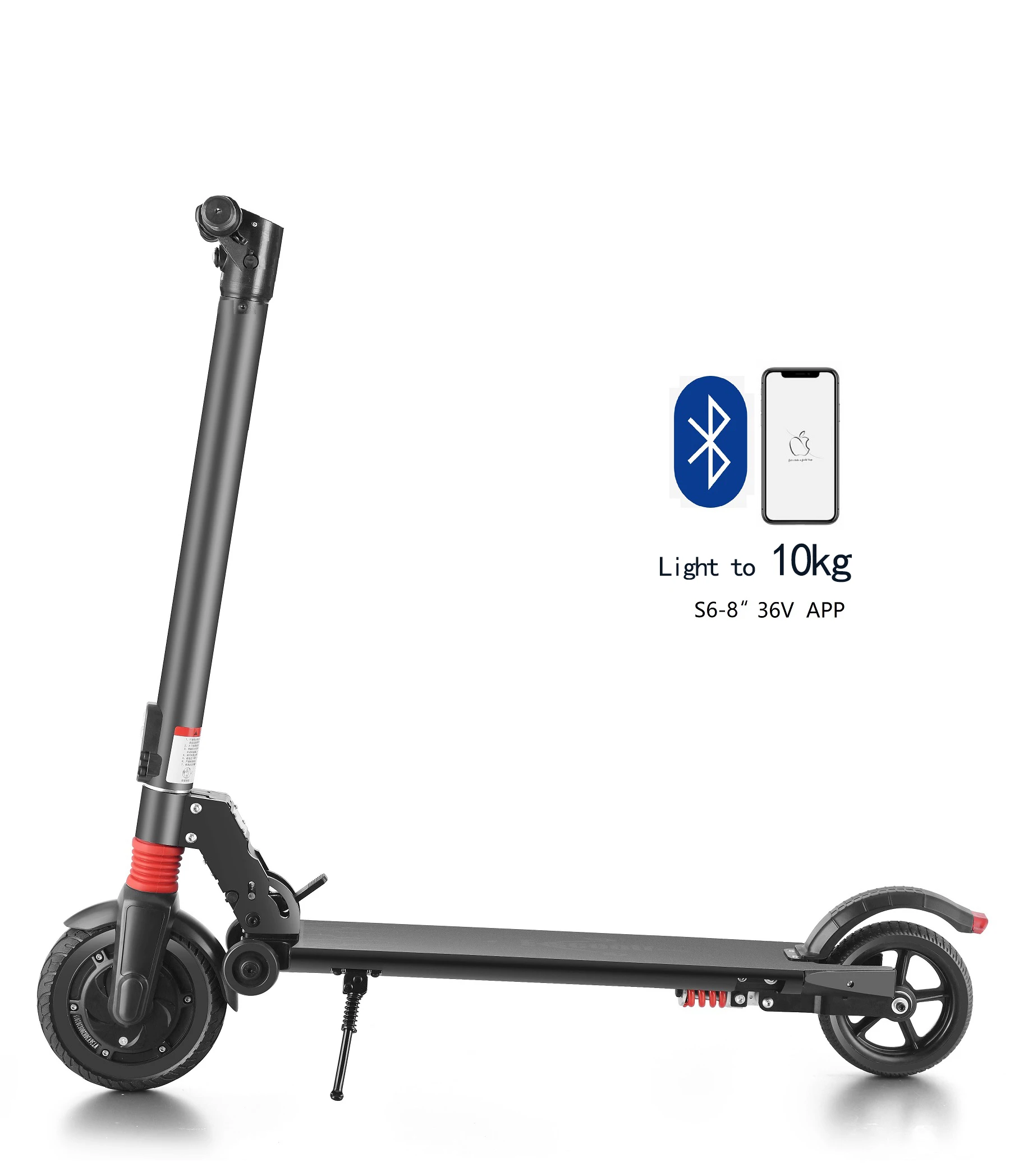 

Hot Sale With APP BT electric scooter 350W 7.8AH Super lightweight e scooter adults kick chinese travel scooters