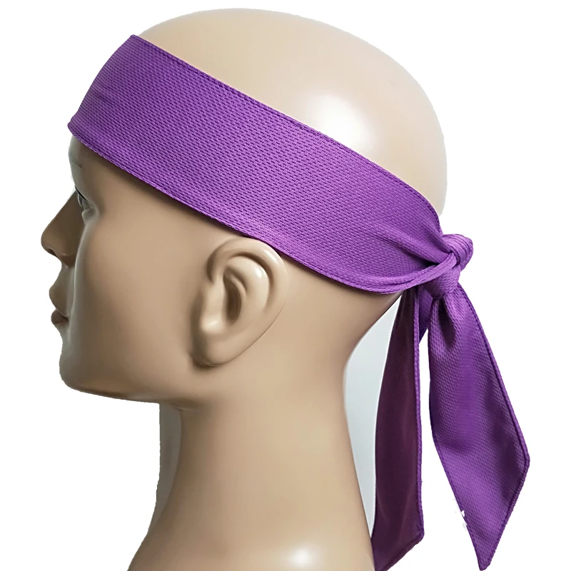 

Outdoor Sports Karate Exercise Tennis 100% polyester stretch headband