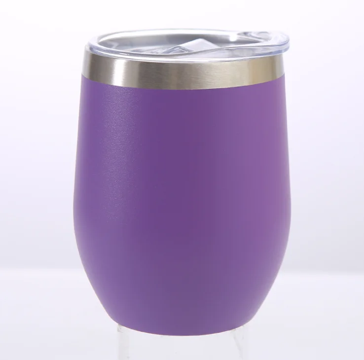 

9oz double walled 304 stainless steel tumbler 12oz vacuum insulated coffee cups thermal travel mug with straw, Customized color