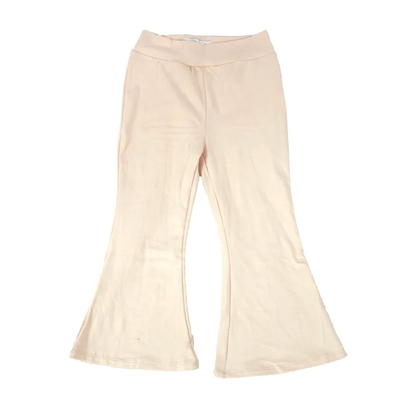 

kids girl Toddler trousers Solid kids girl Toddler trousers Flare leggings baby pants