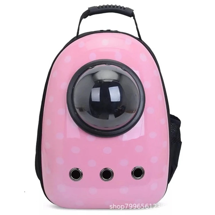 

High Quality Capsule Transport Breathable Portable Transparent Pet Backpack