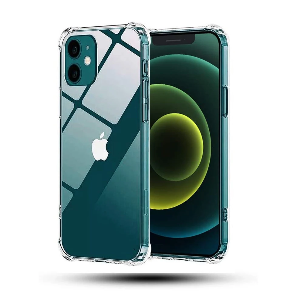 

Zhike for Coque iPhone Funda iPhone Clear Transparent Ultra Thin Slim Crystal Bumper Luxury iPhone 12 Pro Max Case TPU