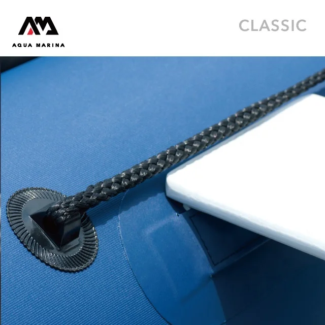 
Classic professional inflatable fishing boat without engine 