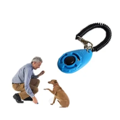 

Colorful electronic plastic training pet dog whistle keychain