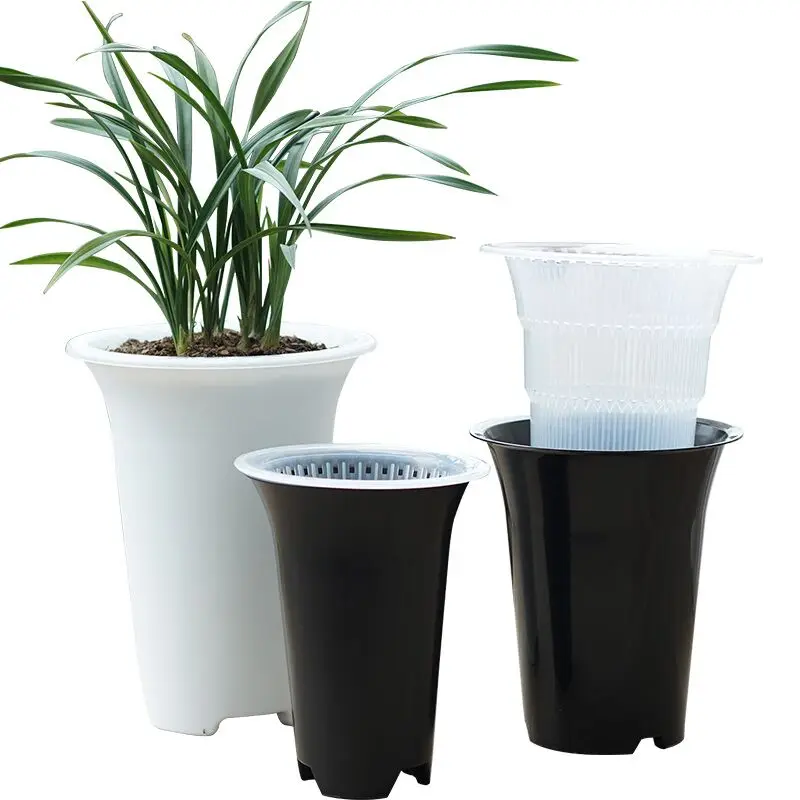 Mesh Planter Orchid Flower Pot Plastic Orchid Pots Set With Holes,Inner