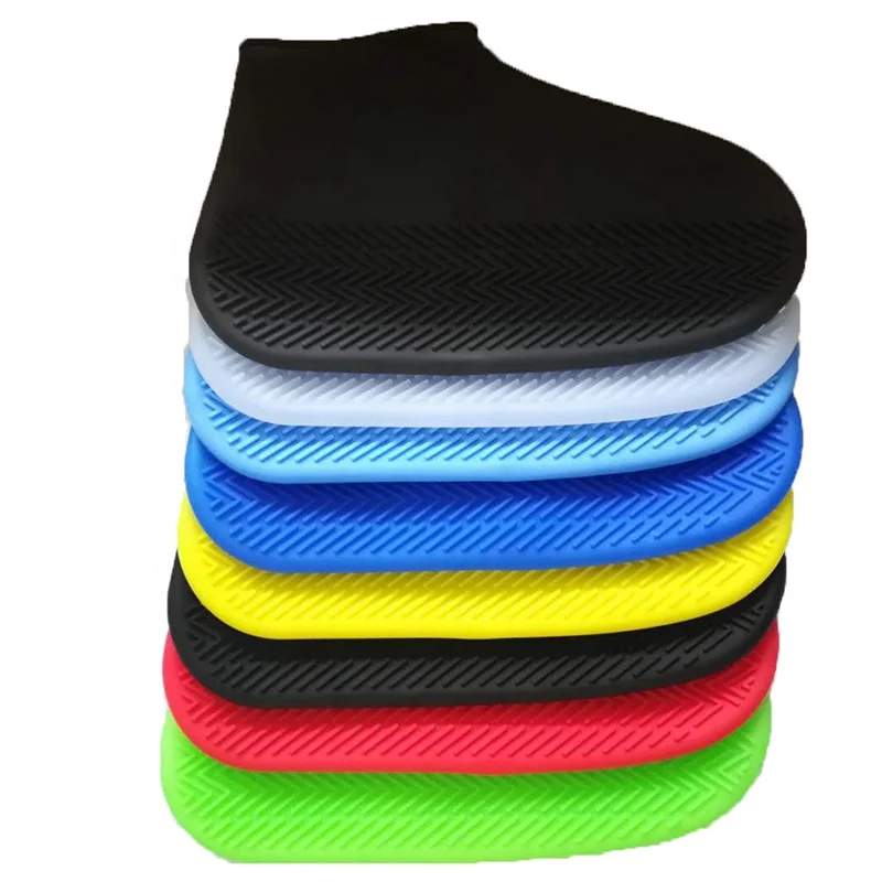 
Hot selling slip resistant waterproof silicon men rain snow shoe cover 