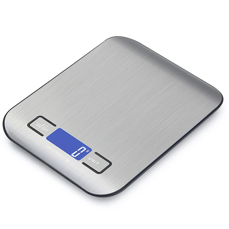 

Changxie kitchen scale black 5kg weight stainless steel design for cooking kitchen scale