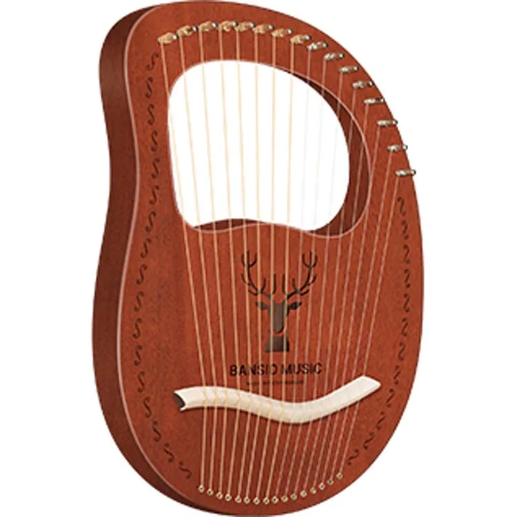 China Wholesale Lyre Harp 16 Fashion Jaw Harp Solid Mahogany China Harp For Sale Buy Fashion