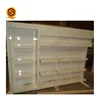 Beauty solid surface display rack,unique design shelf display solid surface for shop store