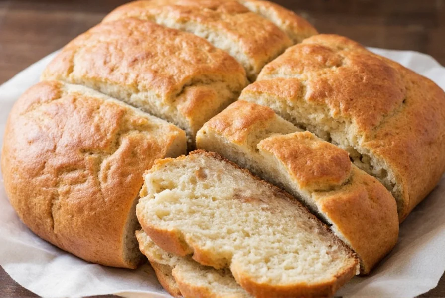 Step-by-step preparation of Amish cinnamon bread dough on wooden cutting board with cinnamon and sugar