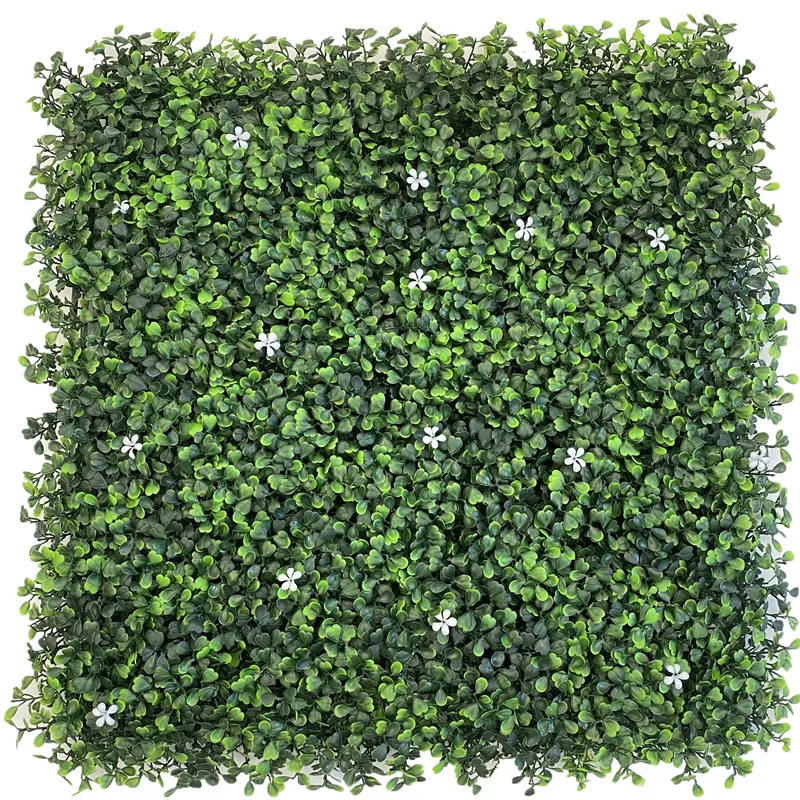 

Artificial Boxwood Hedge Super Green Wall Artificial Plastic Indoor Plants Wall For Home Decoration, Green and customized