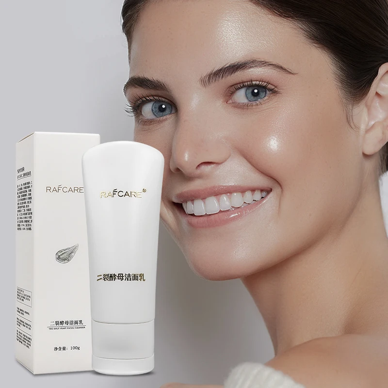 Gentle Facial Cleanser Hydrating Paraben-Free Deep Cleansing and Camellia Yeast Salycylic Acid Face Wash Facial Cleanser
