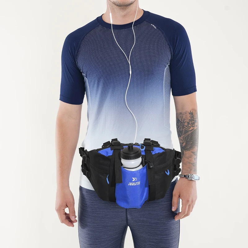 

OMASKA Custom Logo Fanny Pack Cangurera Gym Fanny Pack Running Sport Belt Bag, 6 colors