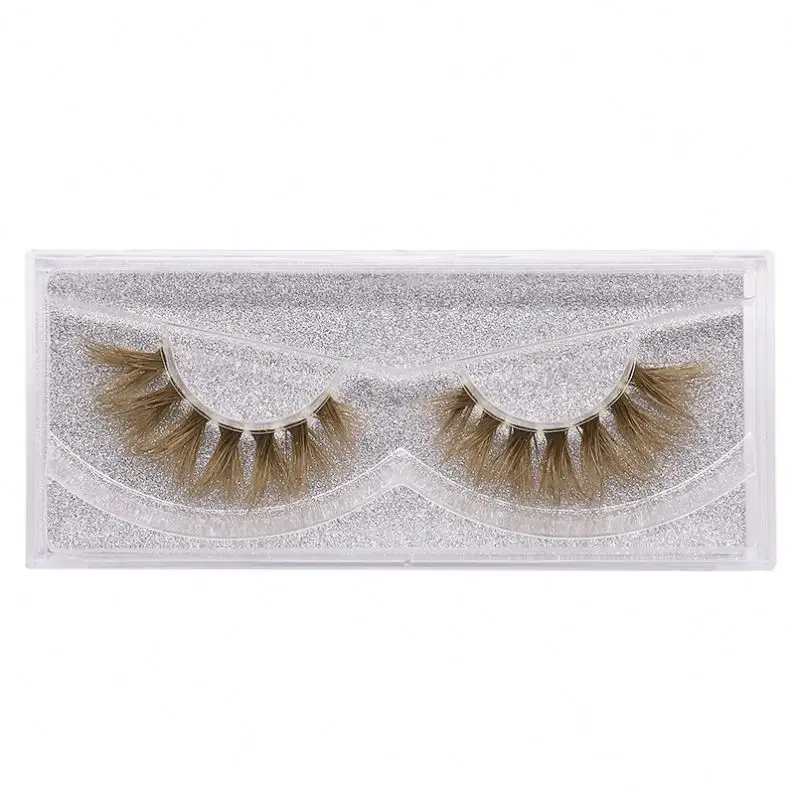 

Eye Lash Private Lashes3d Wholesale Pestanas Cilios Wimpern Custom Eyelash Bag Packaging Box Vendors 100% 25mm 5D 3D Mink Lashes, Colors