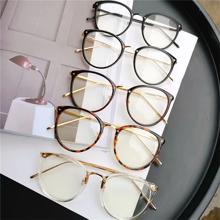 latest spectacle frames round Prescription Glasses Eyewear china wholesale optical Eyeglasses Frames eye glass frame for woman