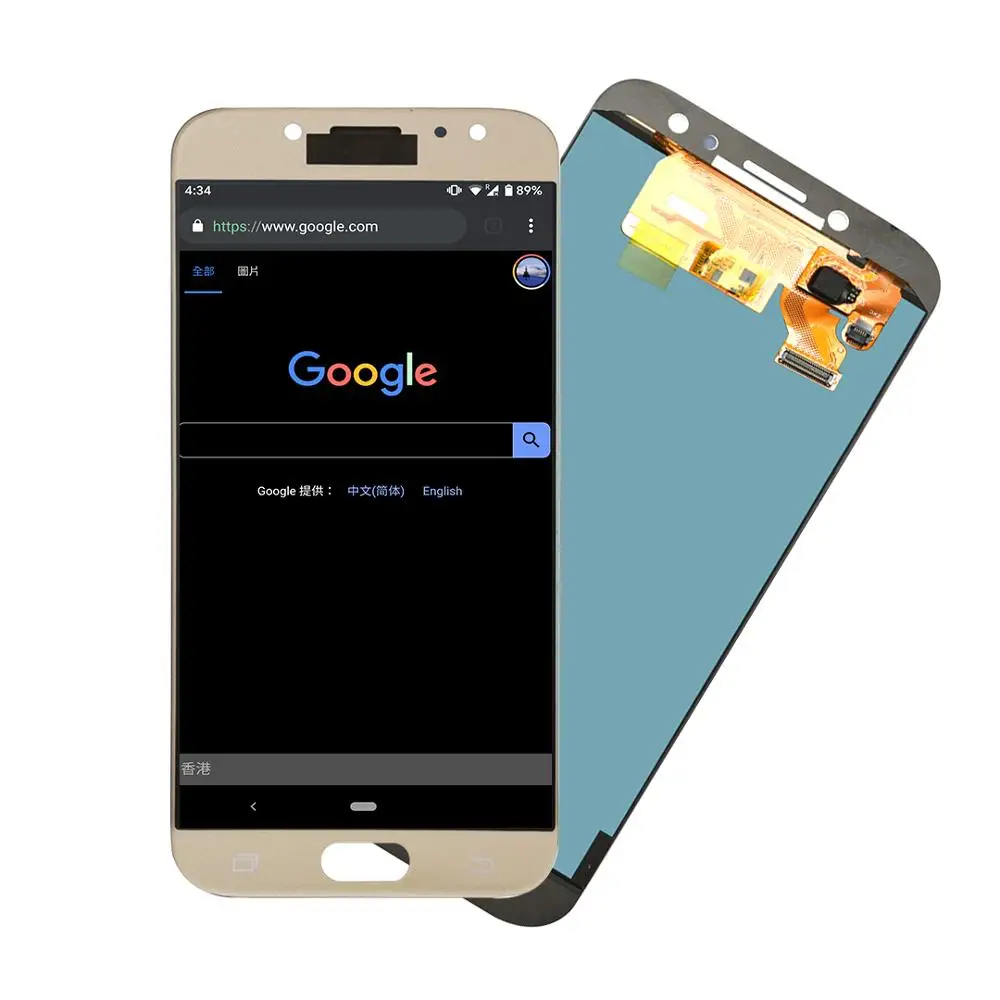 

High Quality Folder Mobile Phone Lcd Display J7 pro J730 for Samsung J730 Lcd Replacement, Black/blue/gold for samsung j730 display