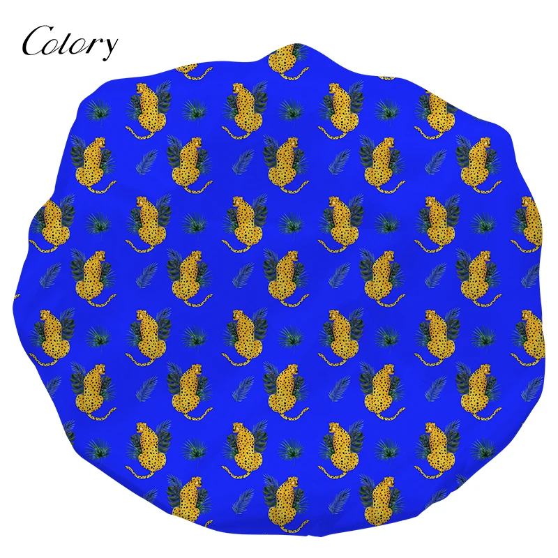 

Colory Custom Bonnet With Logo Caps Shower Cap Bathing, Customized color