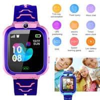 

Q12 Waterproof Kids Smart Watch for Children SOS Call Antil-lost Smartwatch Baby 2G SIM Card Clock Location Tracker Watches