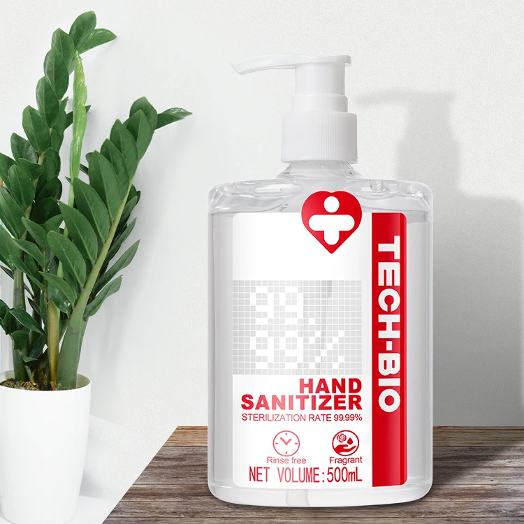 

hand wash gel transparent waterless hand sanitizer cleaning 500 ml hand sanitizer custom, Transparent liquid