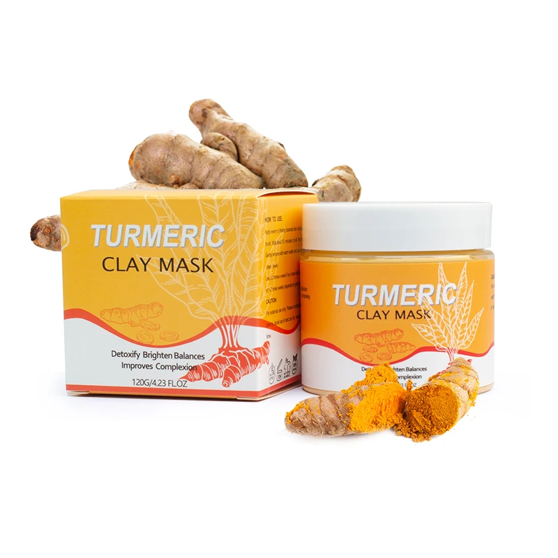 

Custom Wholesale Turmeric Mask Turmeric Scrub Skincare Turmeric Face Cream Skin Whitening Private Label