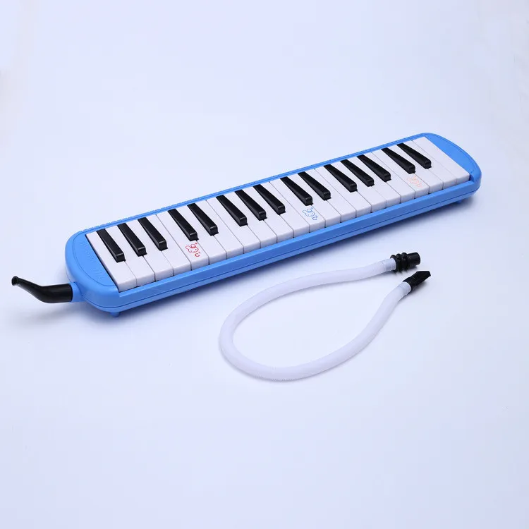 

Beginner adult teaching entry mouth blowing musical instrument 37-key soft bag mouth organ, Green blue red