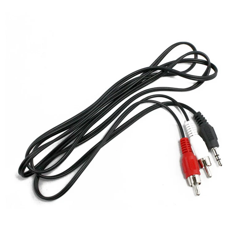 

1.5M Adapter Cable 3.5 mm headphone socket to AV RCA Cable M/M to AV RCA Audio Y Adapter for /mp3/MP4