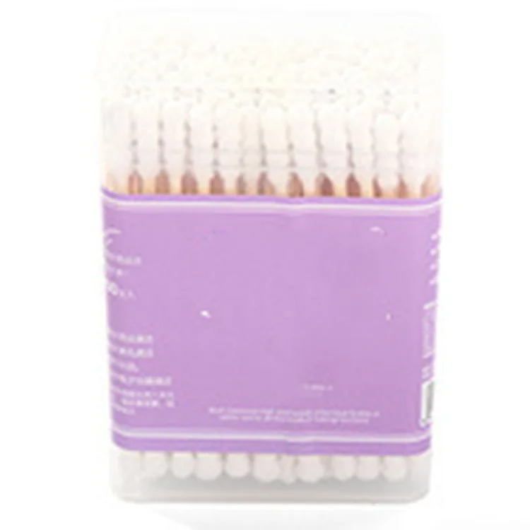 

Good Quality double-ended beauty cleaning cotton swabs with opp bag