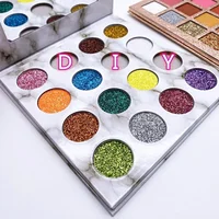 

Cosmetics makeup eye shadow high pigment glitter custom eyeshadow palette private label